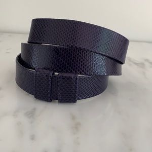 Alexis Kirk Purple Vintage Belt 33” Long
